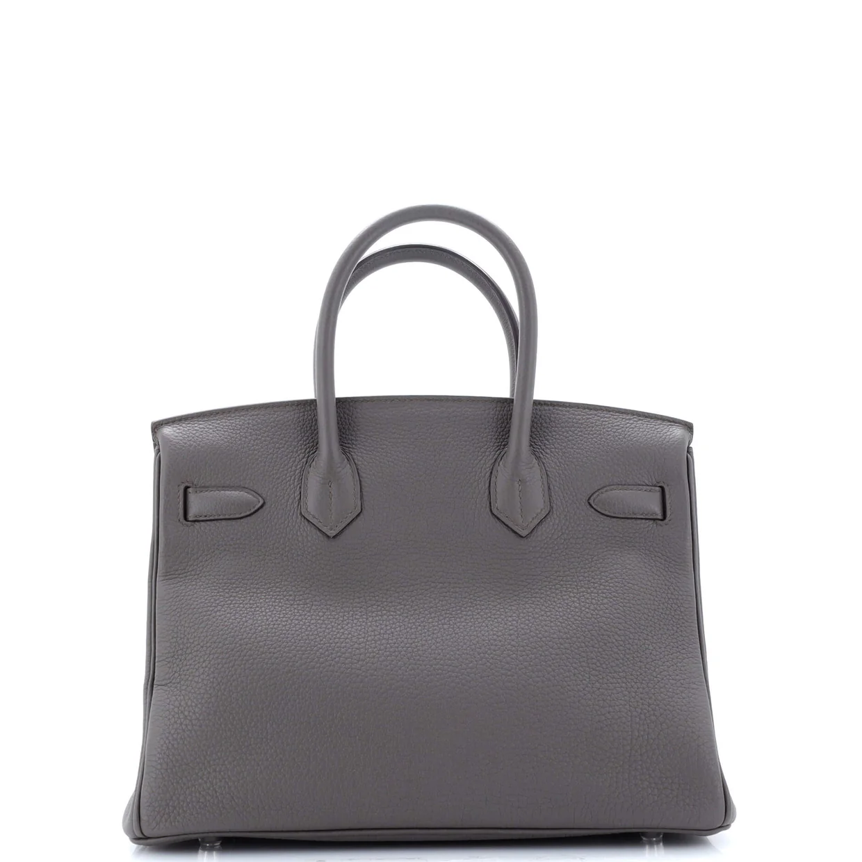 Birkin Handbag Grey Togo with Palladium Hardware 30 - Deep Luxury
