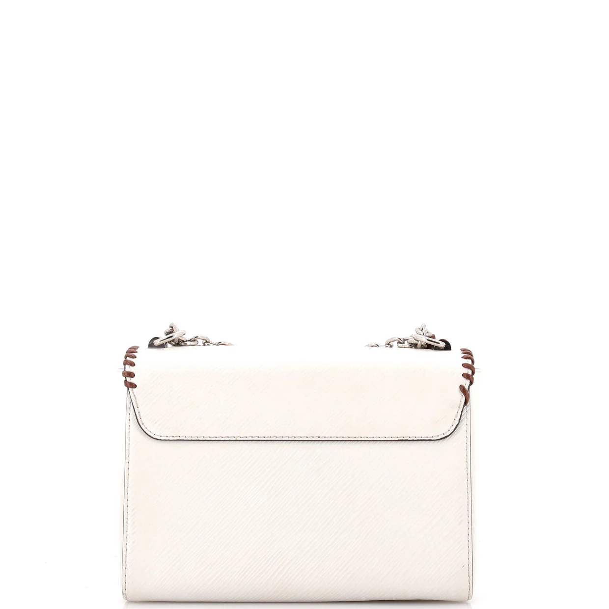 Twist Handbag Limited Edition Flower Embellished Epi Leather with Whipstitch Details MM - Deep Luxury