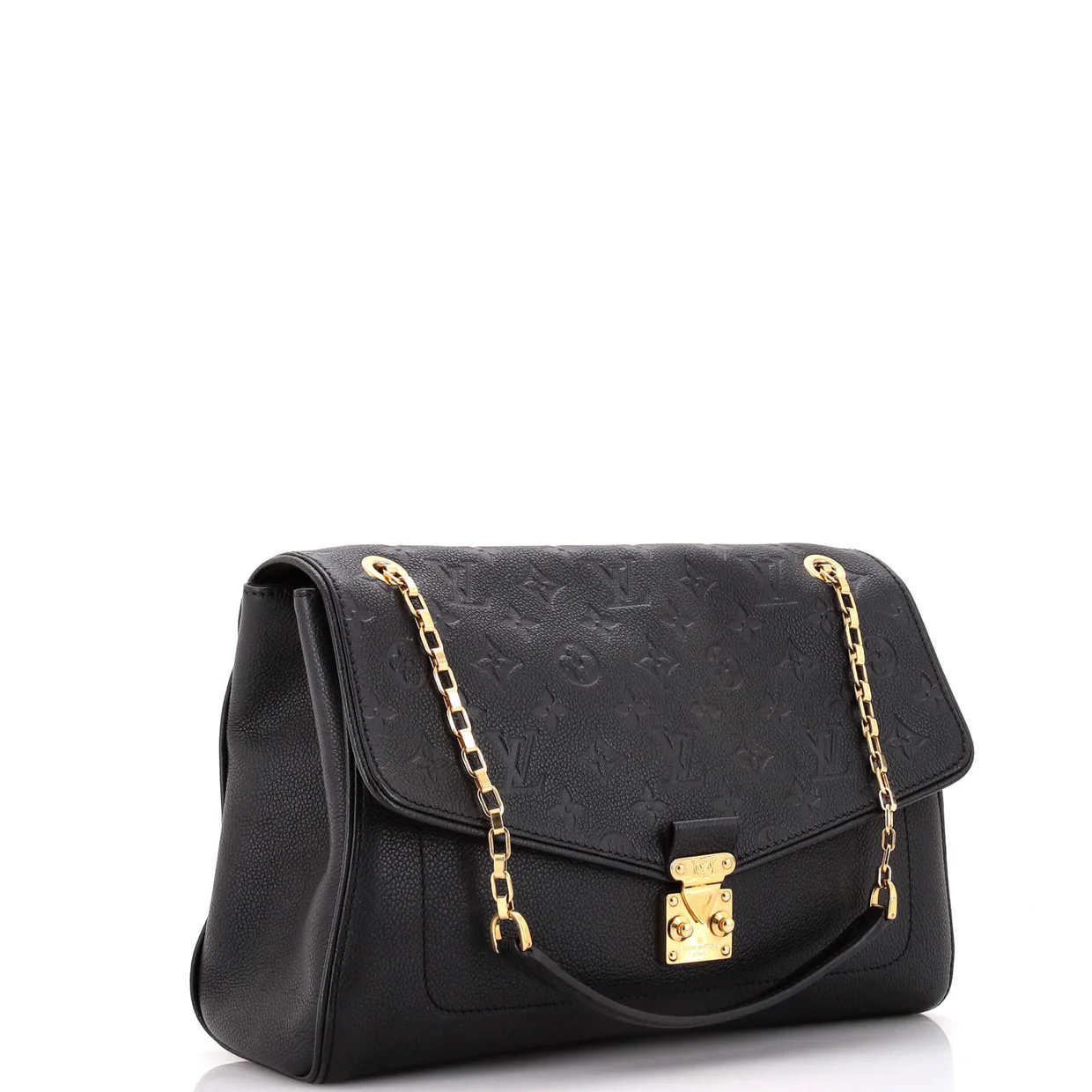 Saint Germain Handbag Monogram Empreinte Leather MM - Deep Luxury