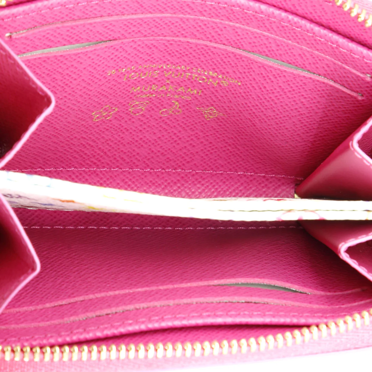 x Takashi Murakami Zippy Coin Purse Epi Leather - Deep Luxury