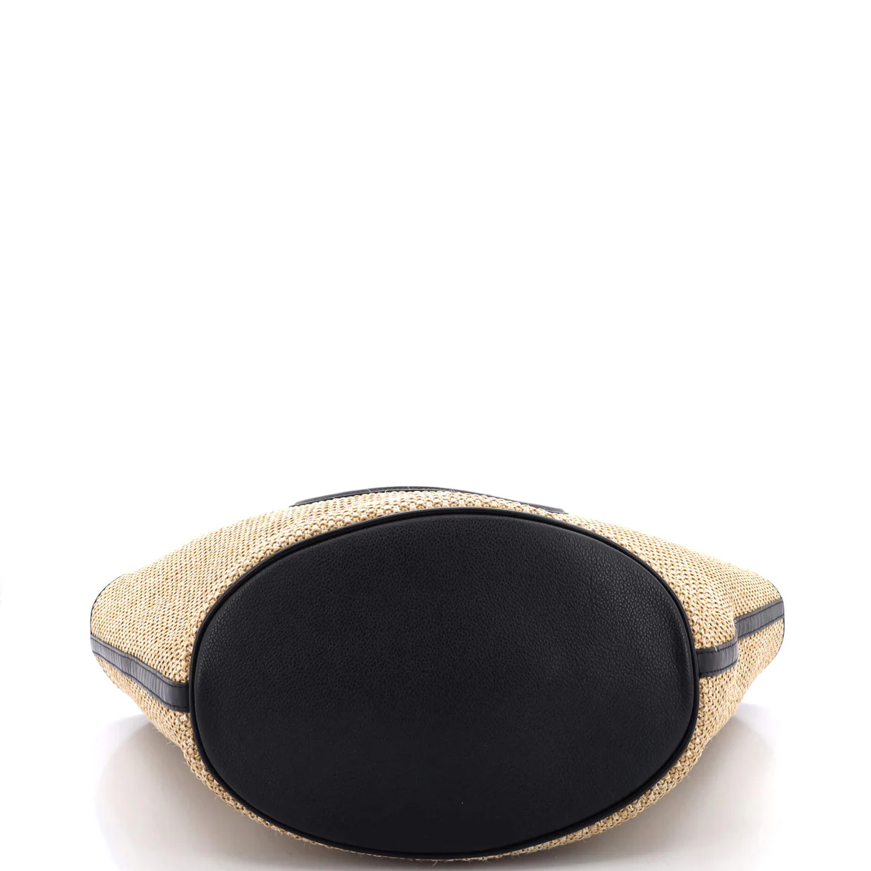 Saint Jacques NM Handbag Raffia and Leather - Deep Luxury