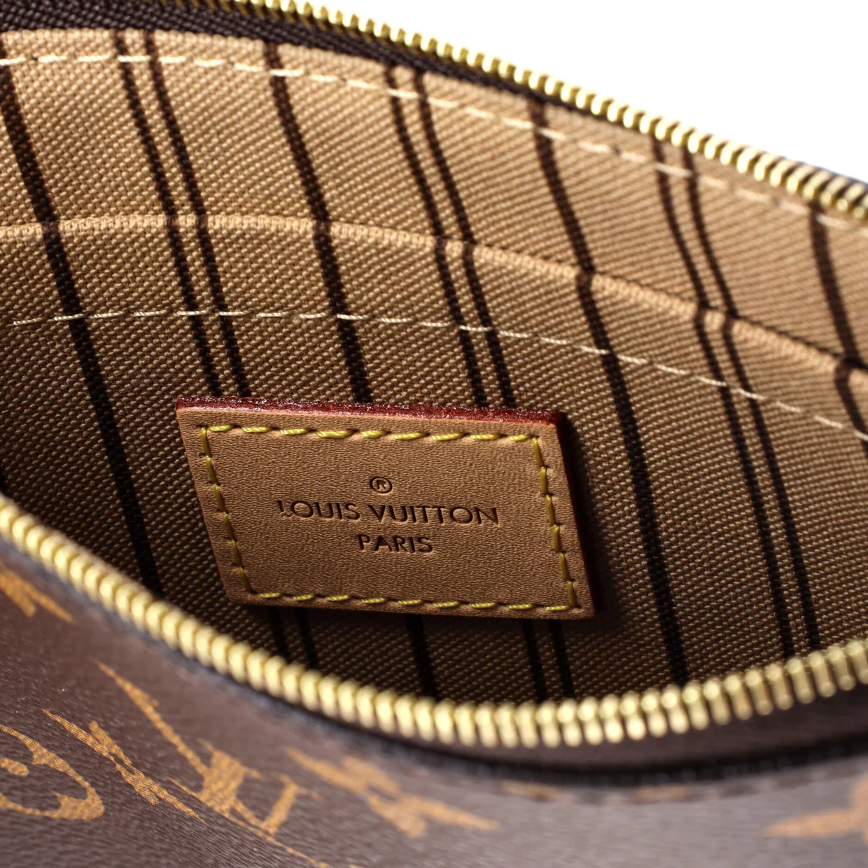 Neverfull Pochette Monogram Canvas Large - Deep Luxury
