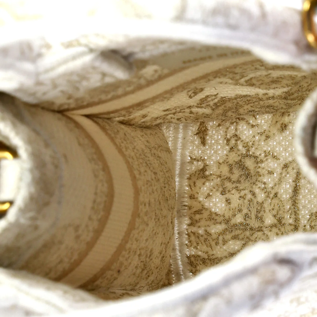 Book Tote Phone Bag Embroidered Canvas Mini - Deep Luxury