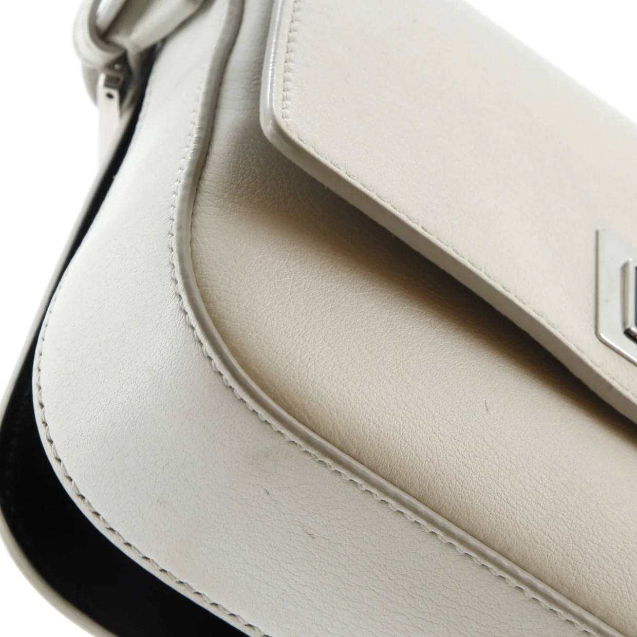 3Baguette Shoulder Bag Calfskin - Deep Luxury