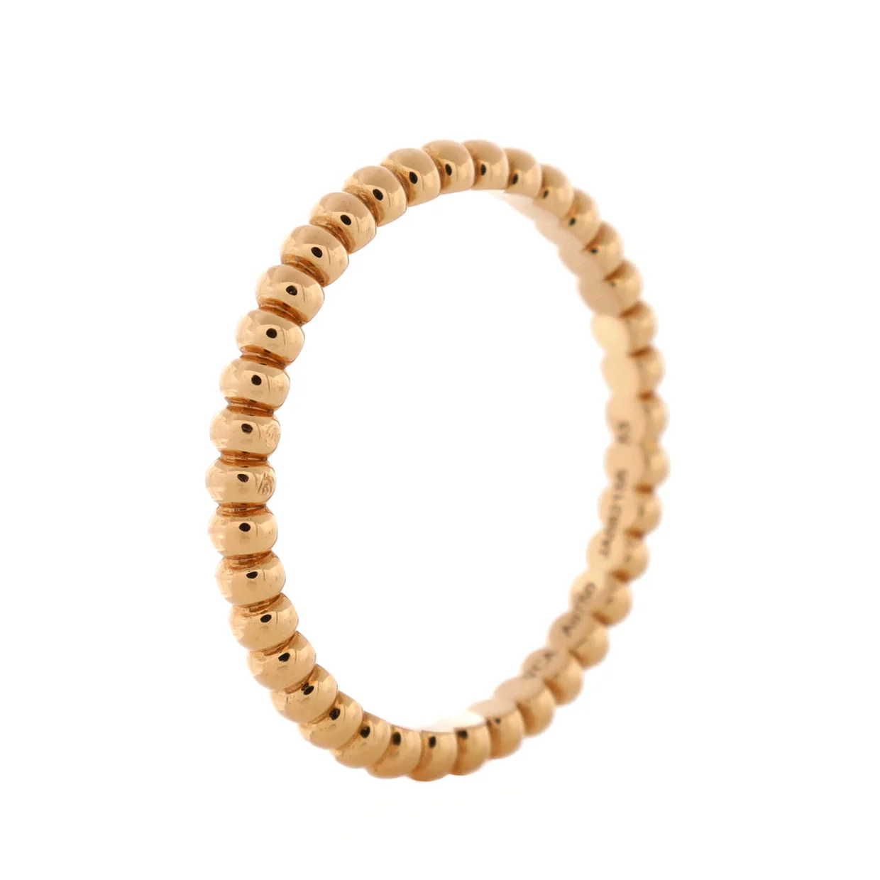 Perlee Ring 18K Rose Gold Small - Deep Luxury