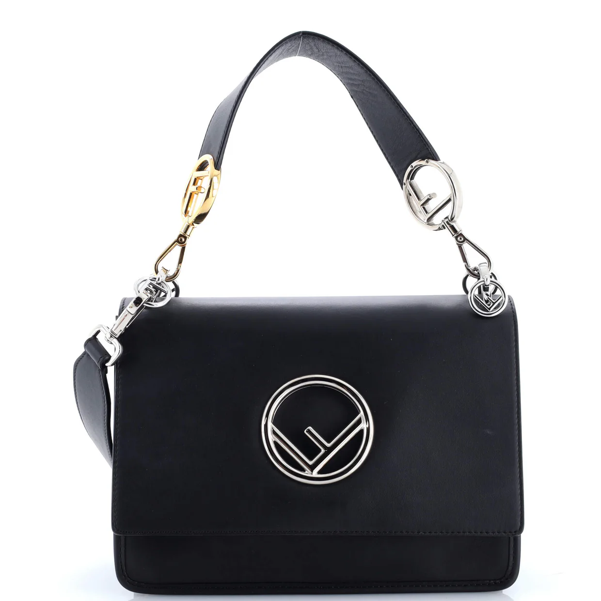 Kan I F Shoulder Bag Leather Medium - Deep Luxury