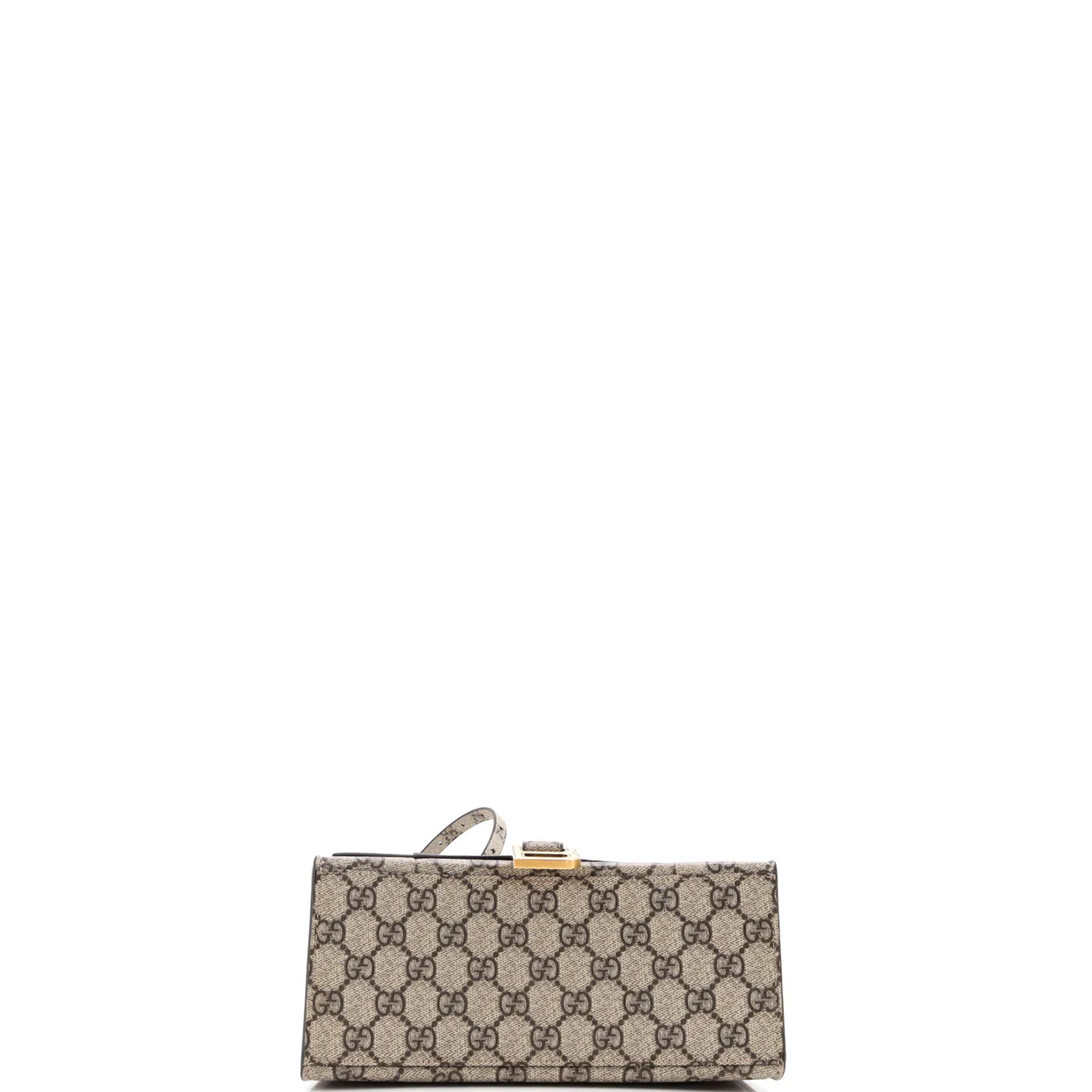 x Balenciaga The Hacker Project Hourglass Top Handle Bag GG Coated Canvas Small - Deep Luxury