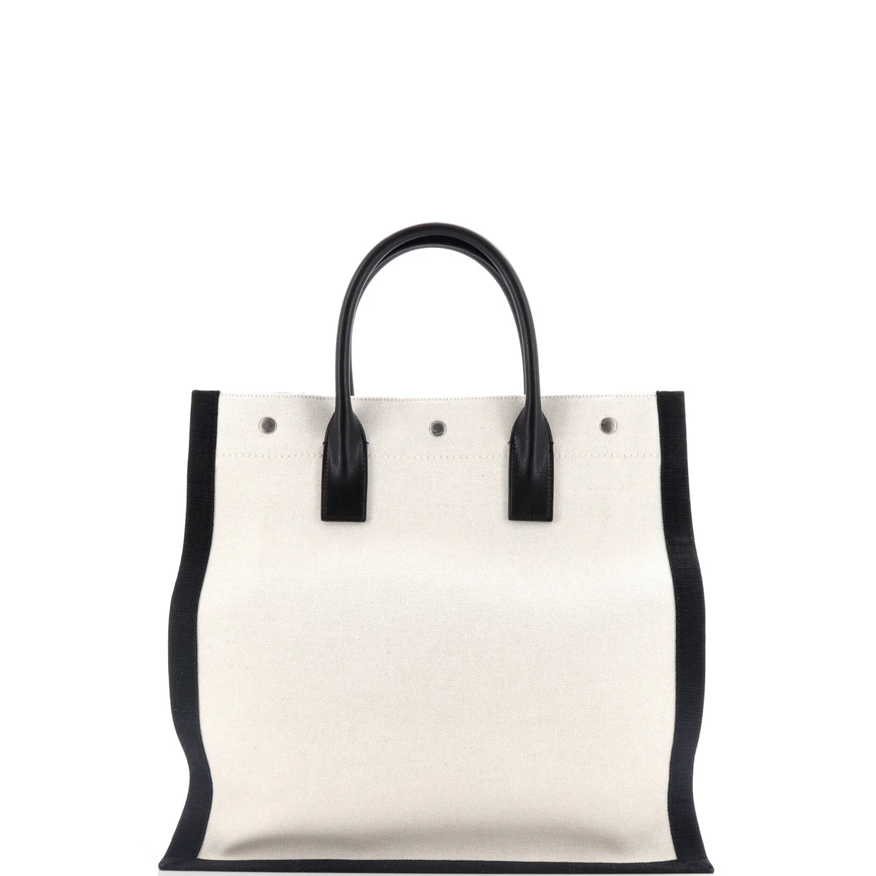 Rive Gauche Shopper Tote Canvas Tall - Deep Luxury