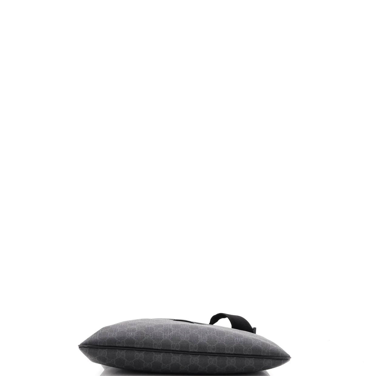 Flat Messenger Bag GG Coated Canvas Large - Deep Luxury