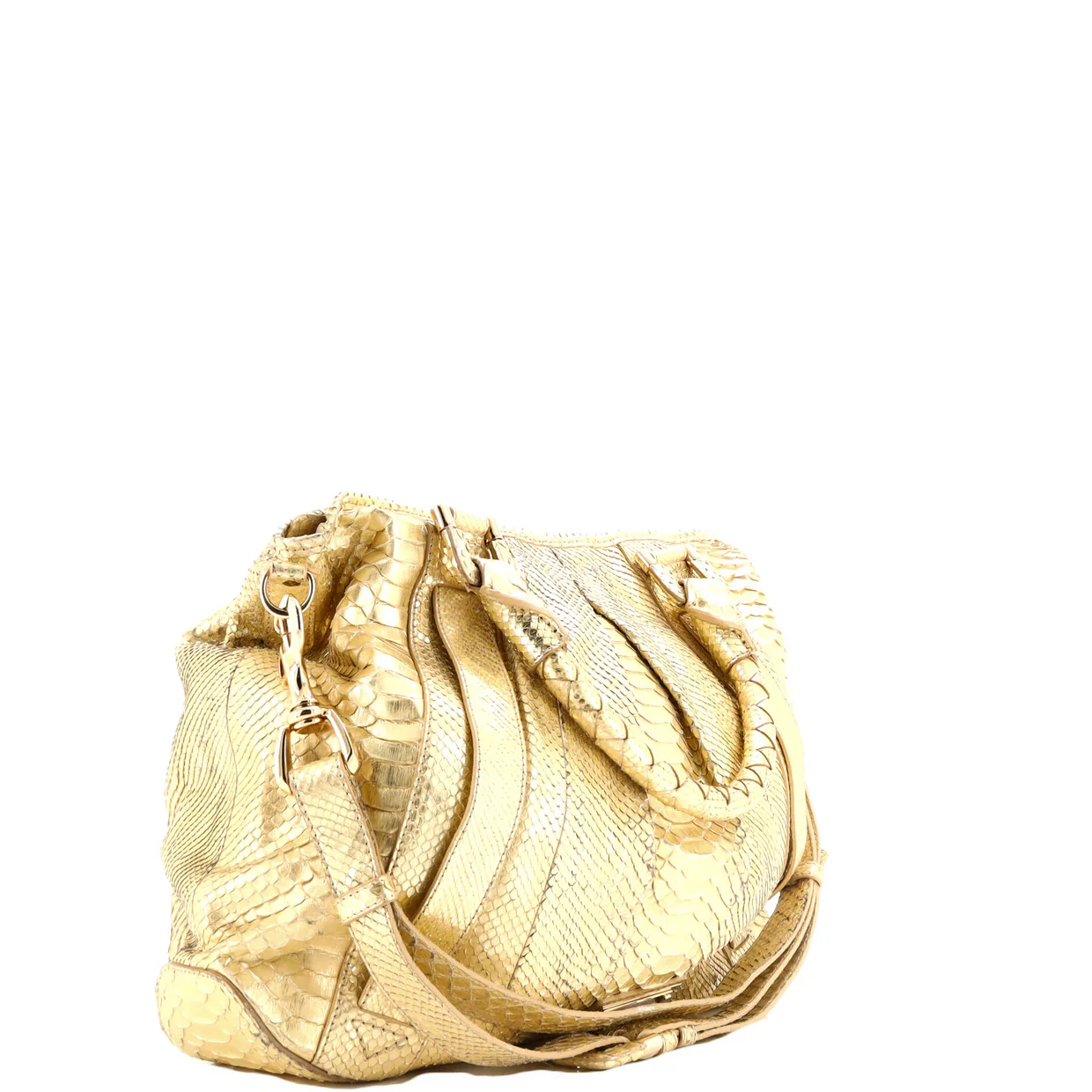 Knight Bag Python Large - Deep Luxury