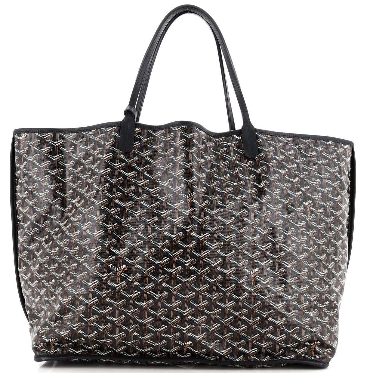 Anjou Reversible Tote Coated Canvas GM - Deep Luxury