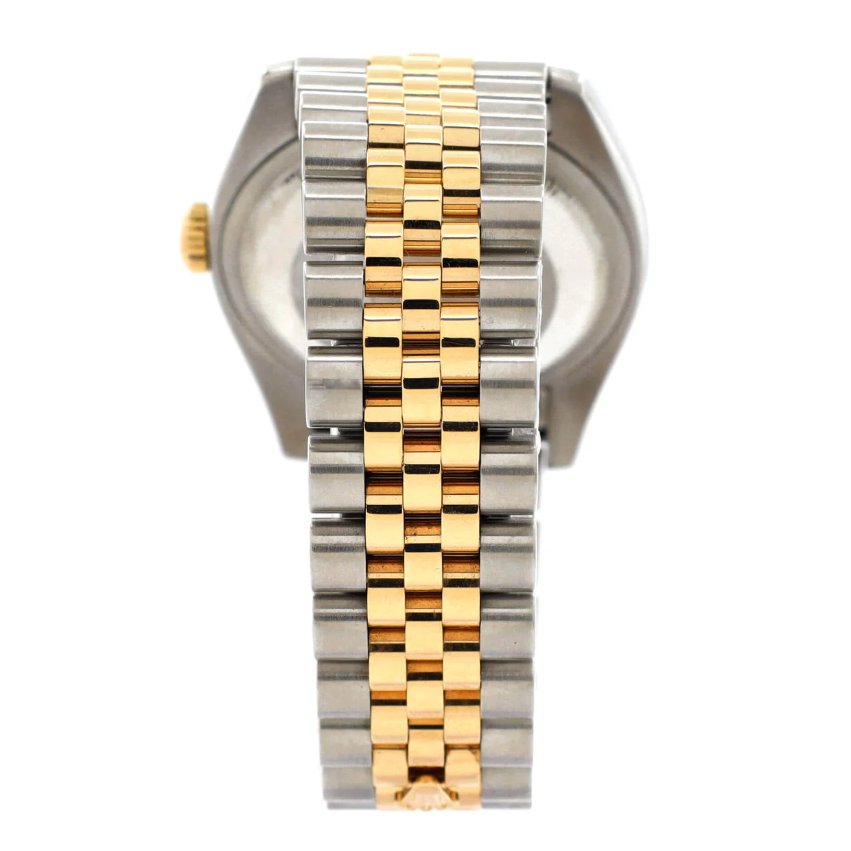 Oyster Perpetual Datejust Automatic Watch Stainless Steel and Yellow Gold with Diamond Markers 36 - Deep Luxury
