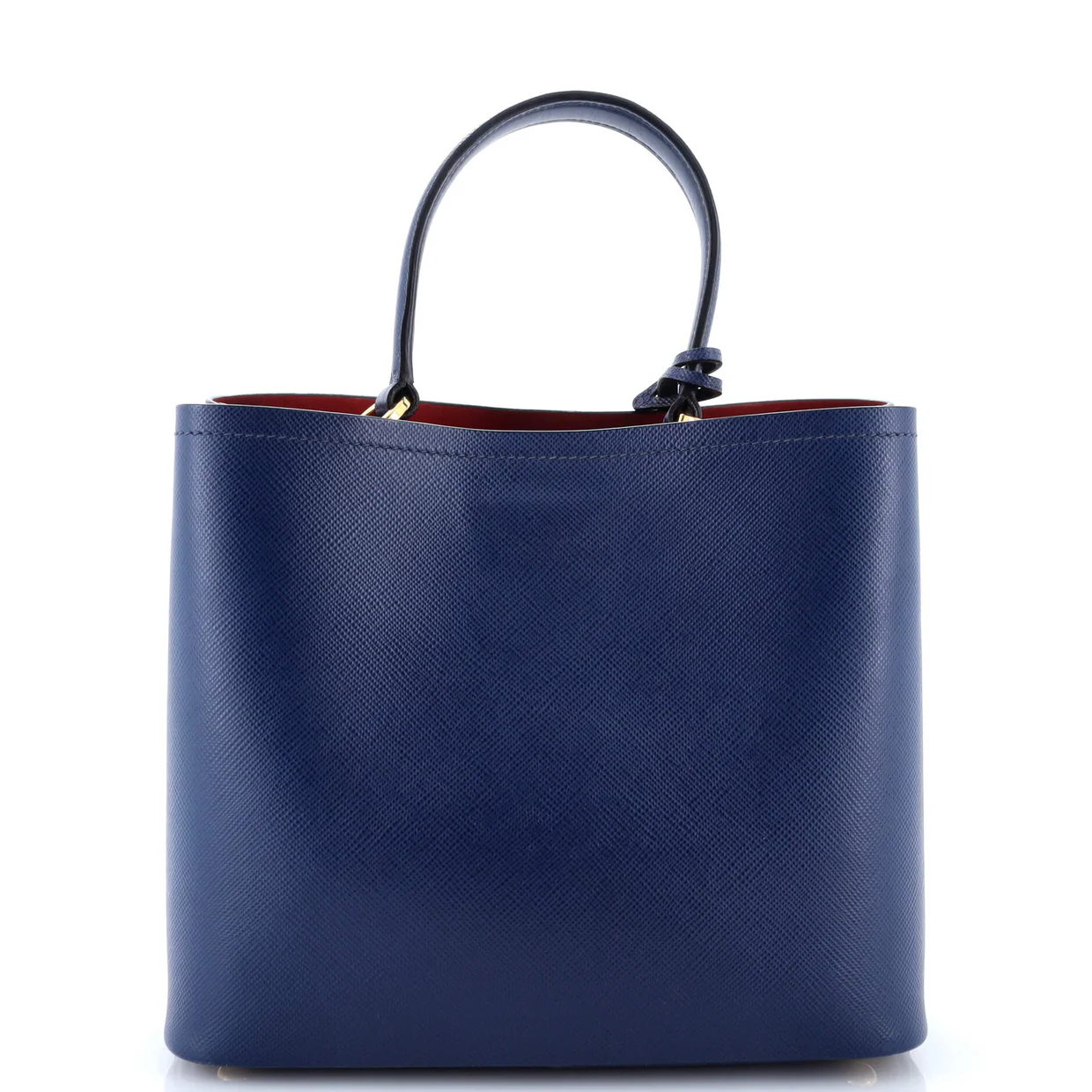 Panier Bucket Bag Saffiano Leather Large - Deep Luxury