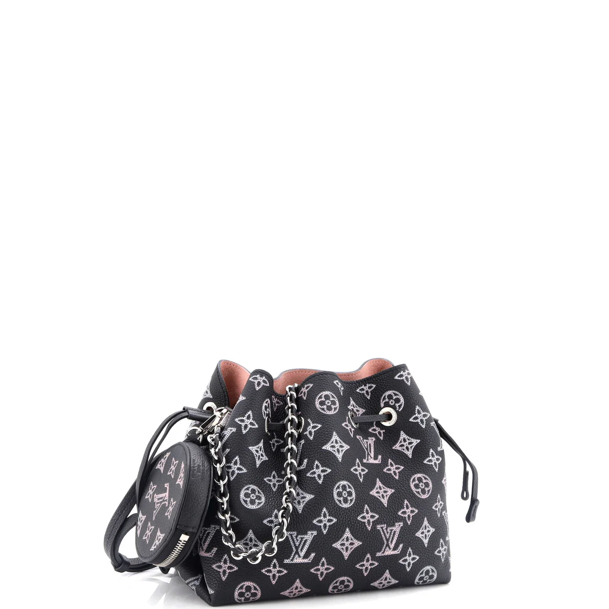 Bella Bucket Bag Flight Mode Mahina Leather - Deep Luxury