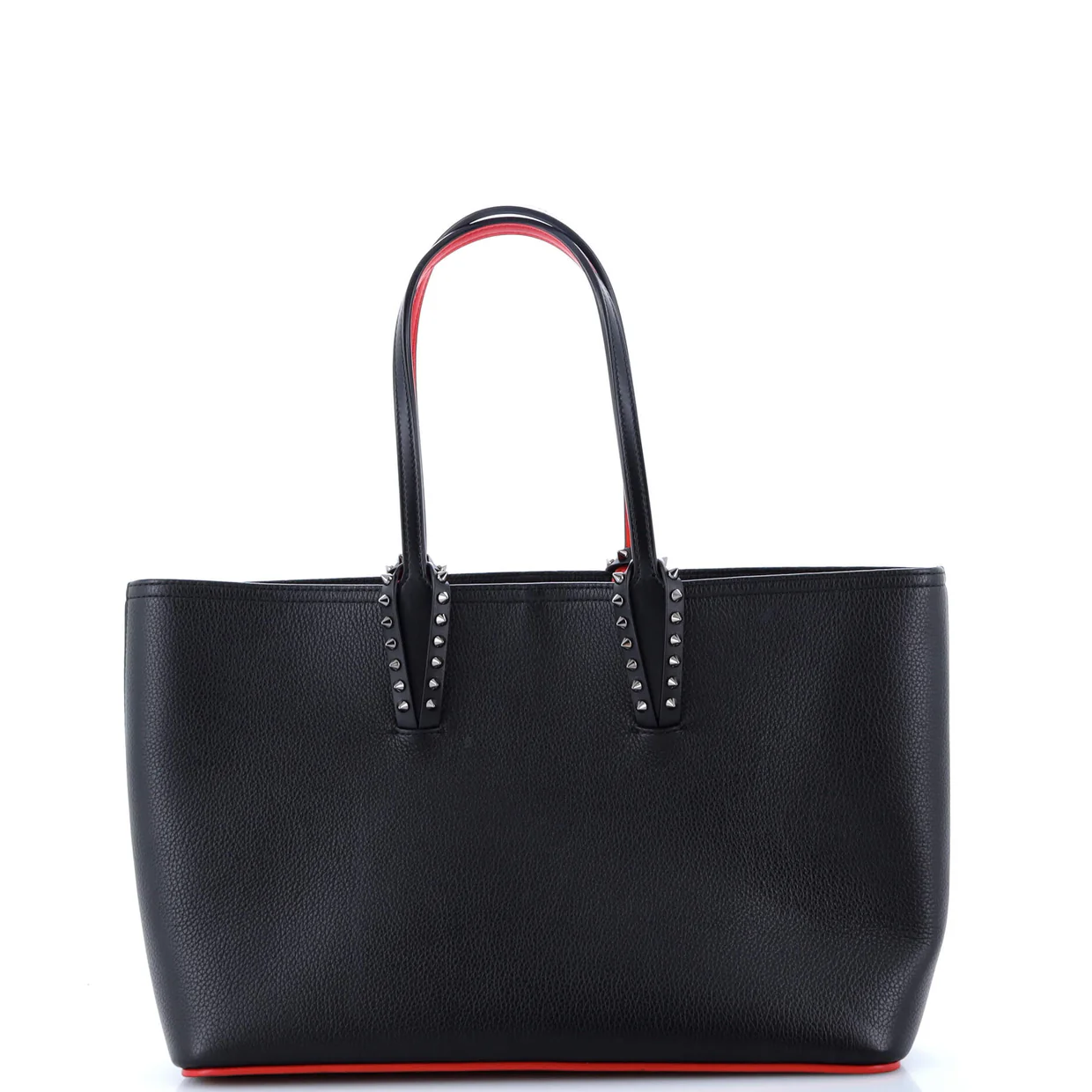 Cabata East West Tote Leather Small - Deep Luxury