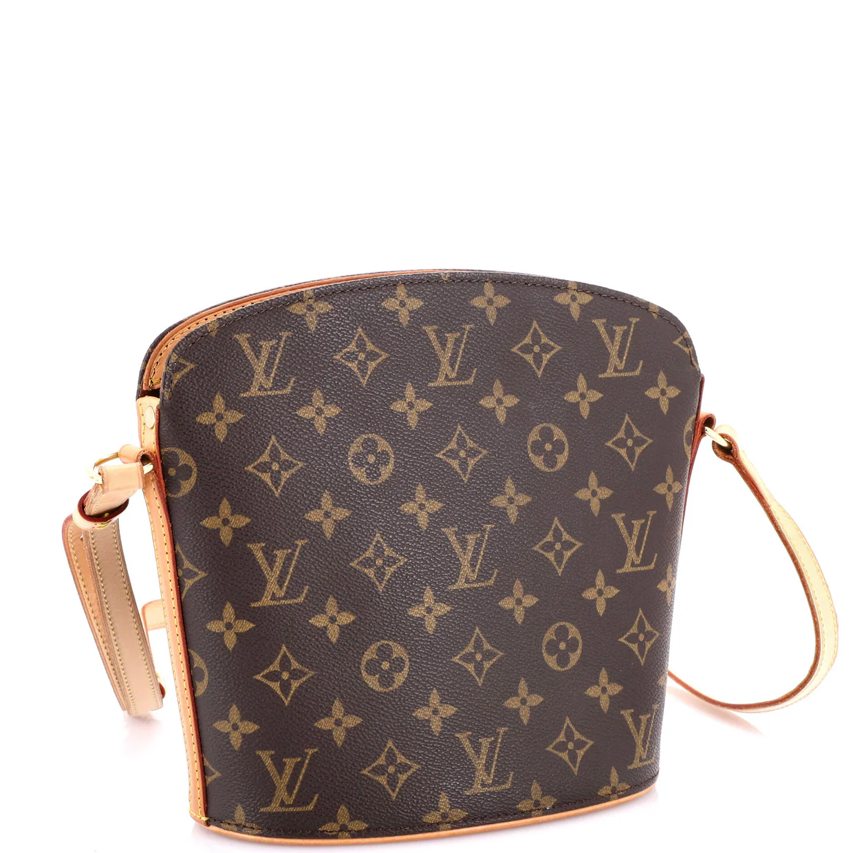 Drouot Handbag Monogram Canvas - Deep Luxury