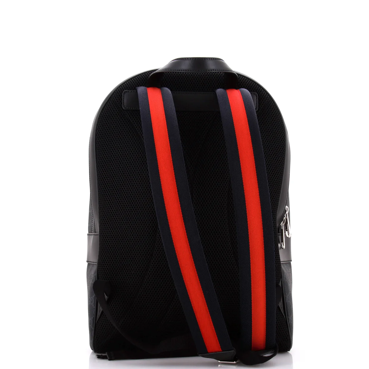 Front Zip Pocket Backpack GG Coated Canvas Medium - Deep Luxury