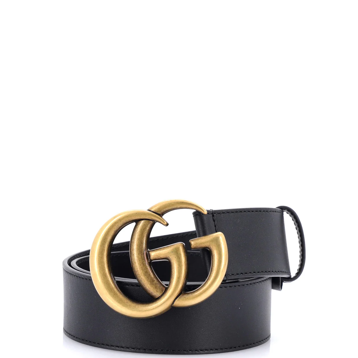 GG Marmont Belt Leather Wide - Deep Luxury
