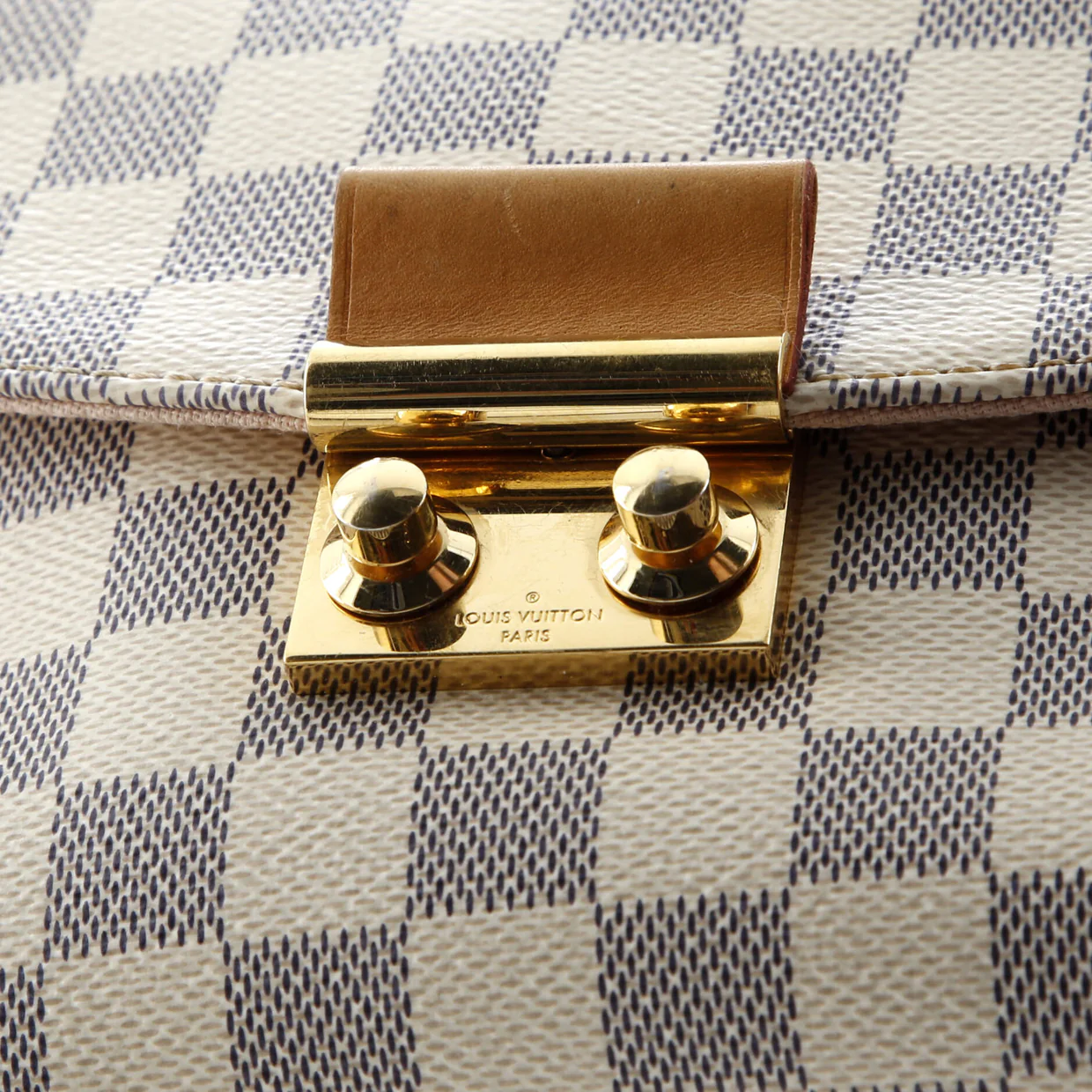 Croisette Handbag Damier - Deep Luxury