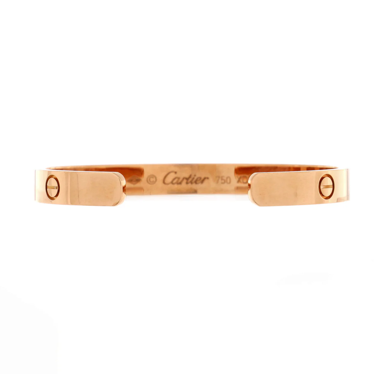 Love Cuff Bracelet 18K Rose Gold - Deep Luxury