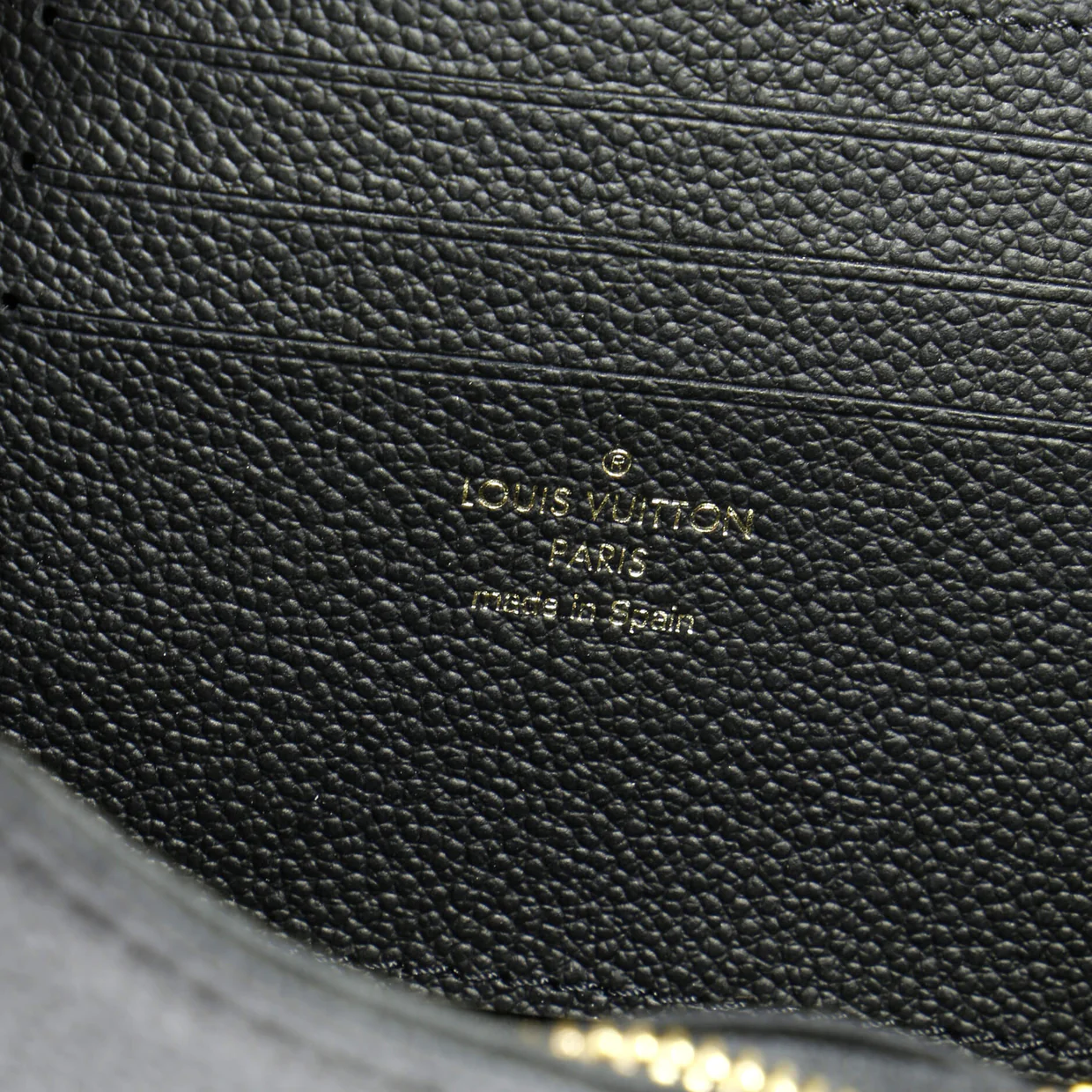 Ivy Wallet on Chain Monogram Empreinte Giant - Deep Luxury