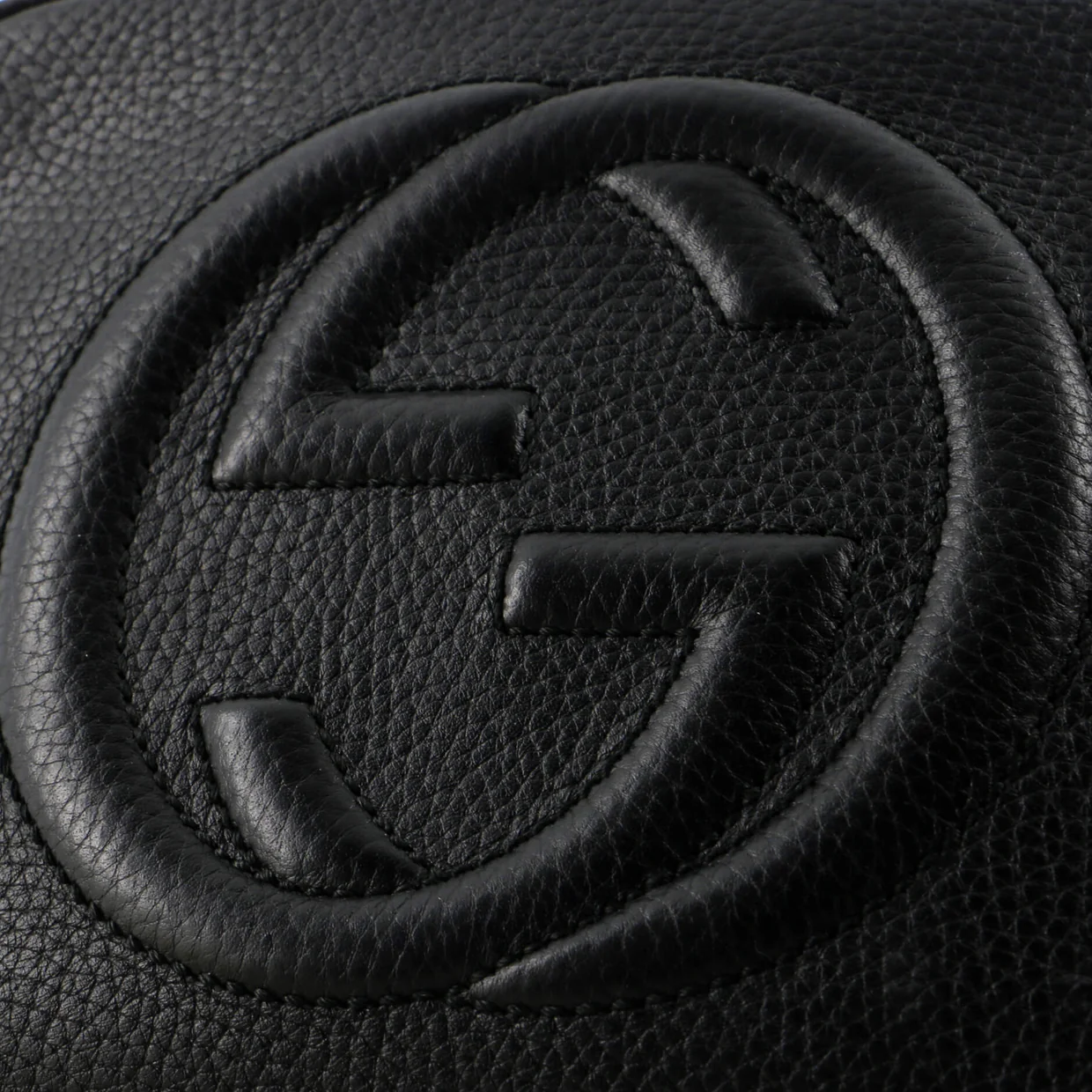 Soho Disco Crossbody Bag Leather Small - Deep Luxury