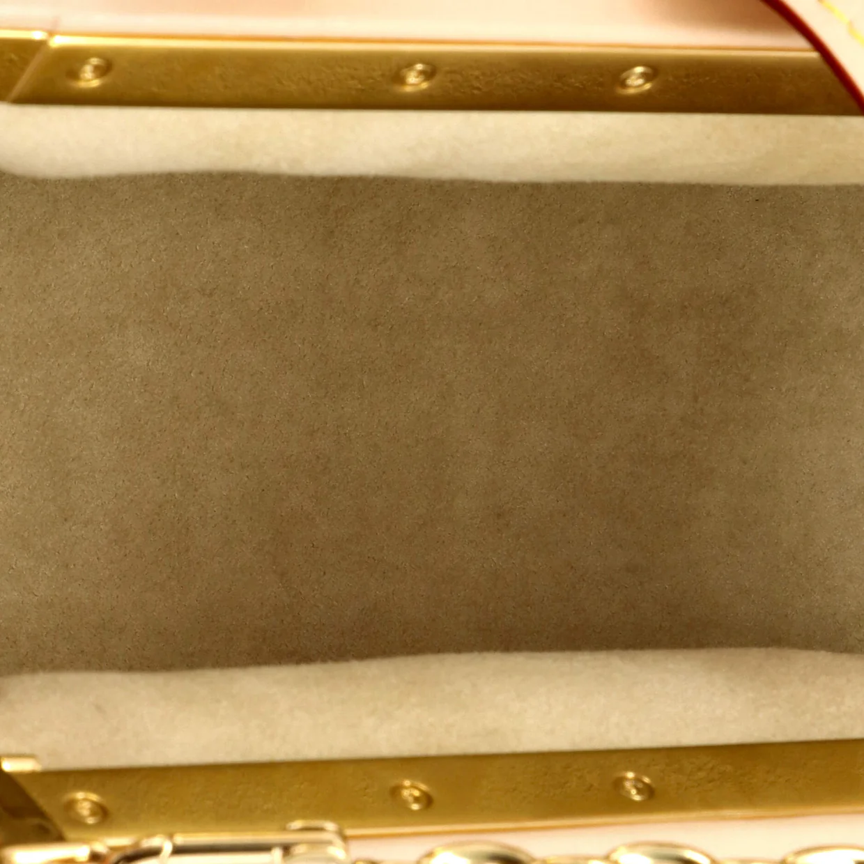 Monogram Top Handle Frame Clutch Monogram Canvas - Deep Luxury