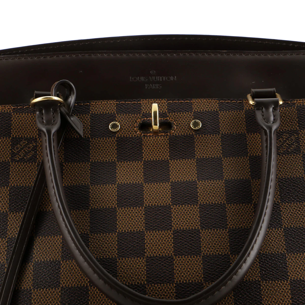 Rivoli Handbag Damier MM - Deep Luxury