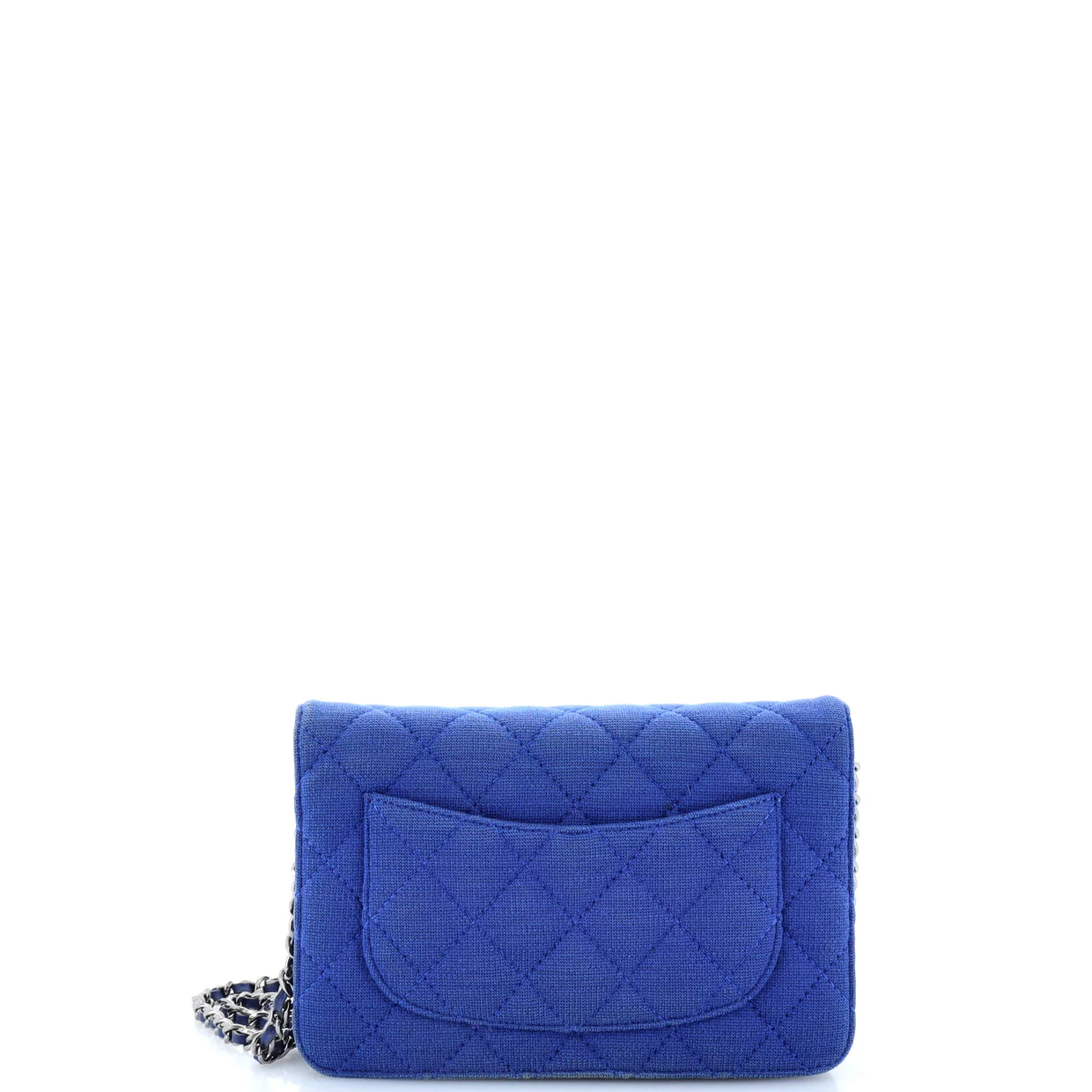 Reissue 2.55 Wallet on Chain Quilted Jersey - Deep Luxury