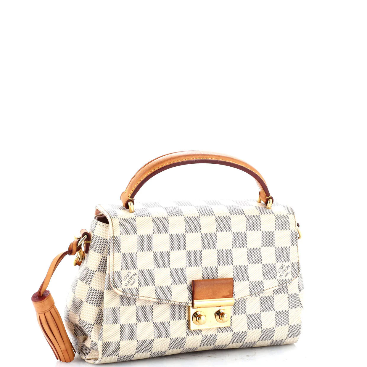 Croisette Handbag Damier - Deep Luxury