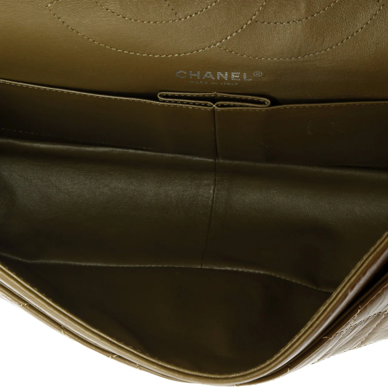 Reissue 2.55 Flap Bag Quilted Aged Calfskin 227 - Deep Luxury