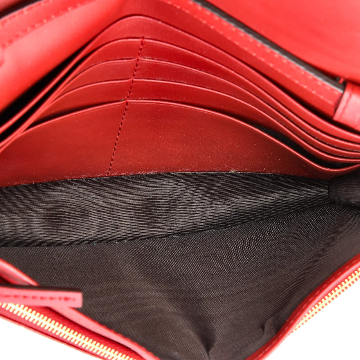 Wallet on Strap Microguccissima Leather - Deep Luxury