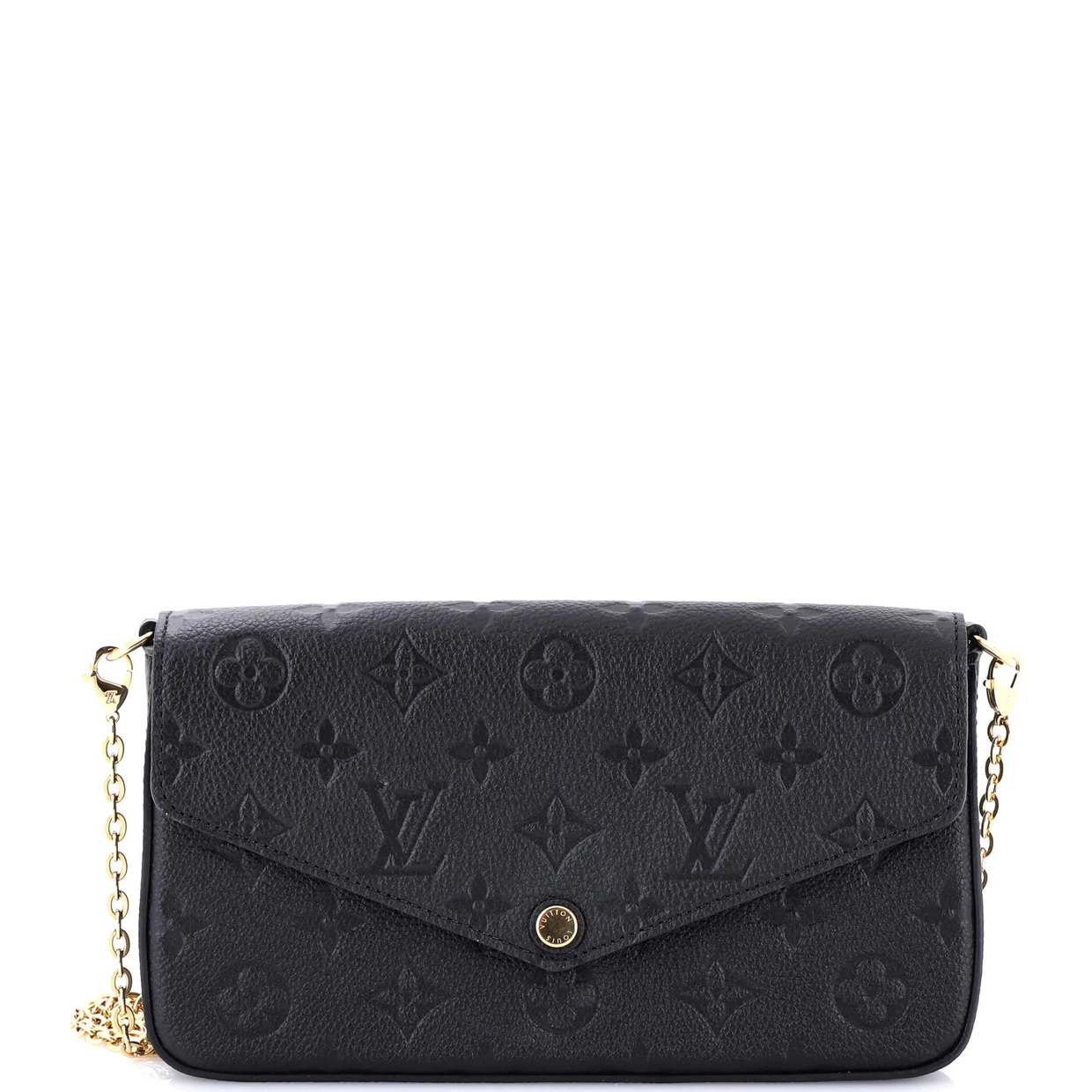 Felicie Pochette Monogram Empreinte Leather - Deep Luxury