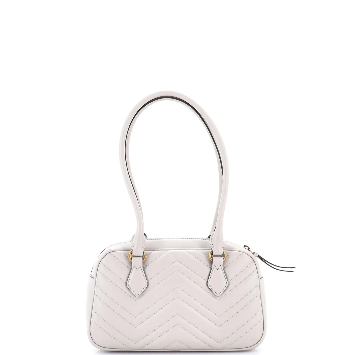 GG Marmont Top Handle Shoulder Bag Matelasse Leather Small - Deep Luxury