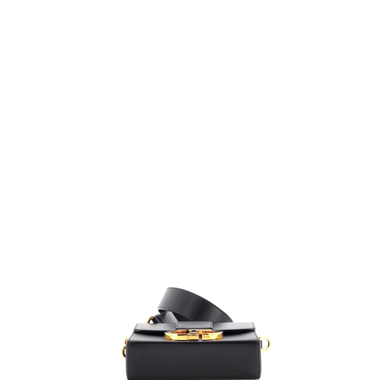 30 Montaigne Box Bag Leather - Deep Luxury