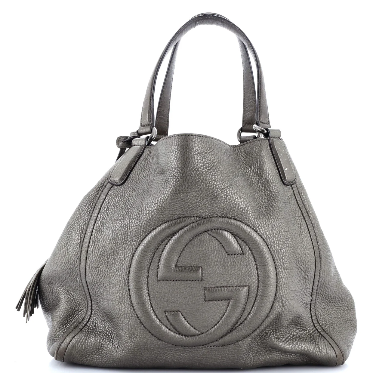 Soho Shoulder Bag Leather Medium - Deep Luxury