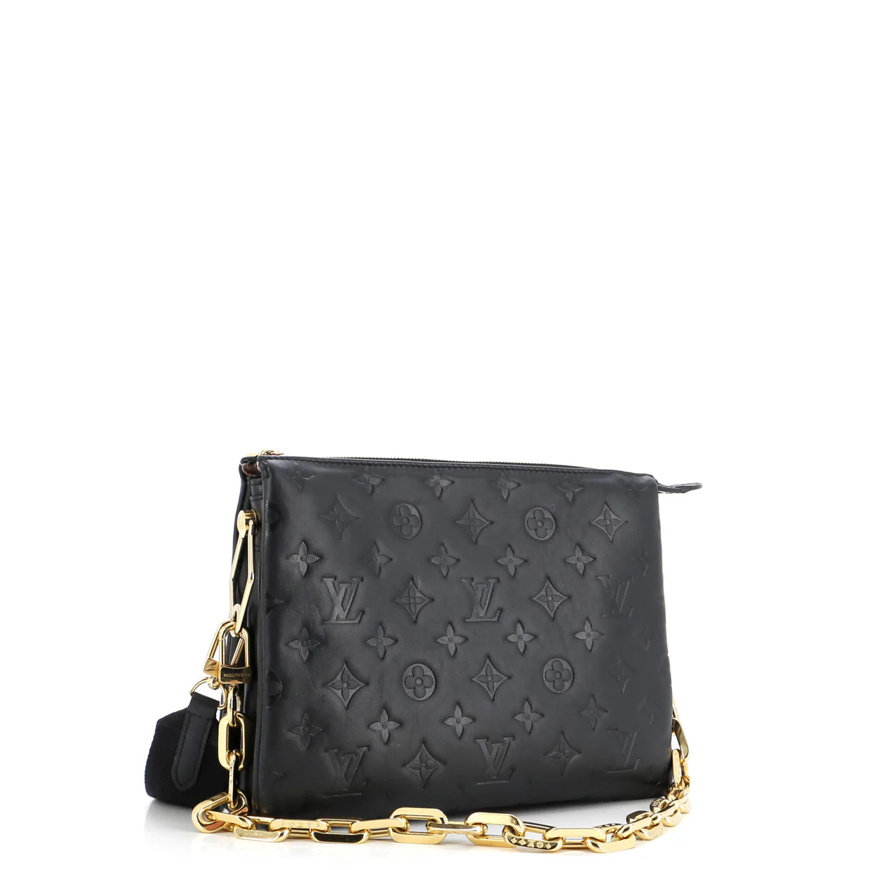 Coussin Bag Monogram Embossed Lambskin PM - Deep Luxury