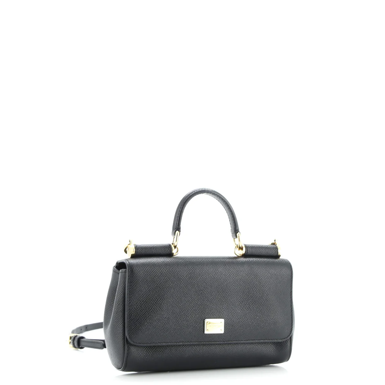 East West Miss Sicily Bag Leather Small - Deep Luxury