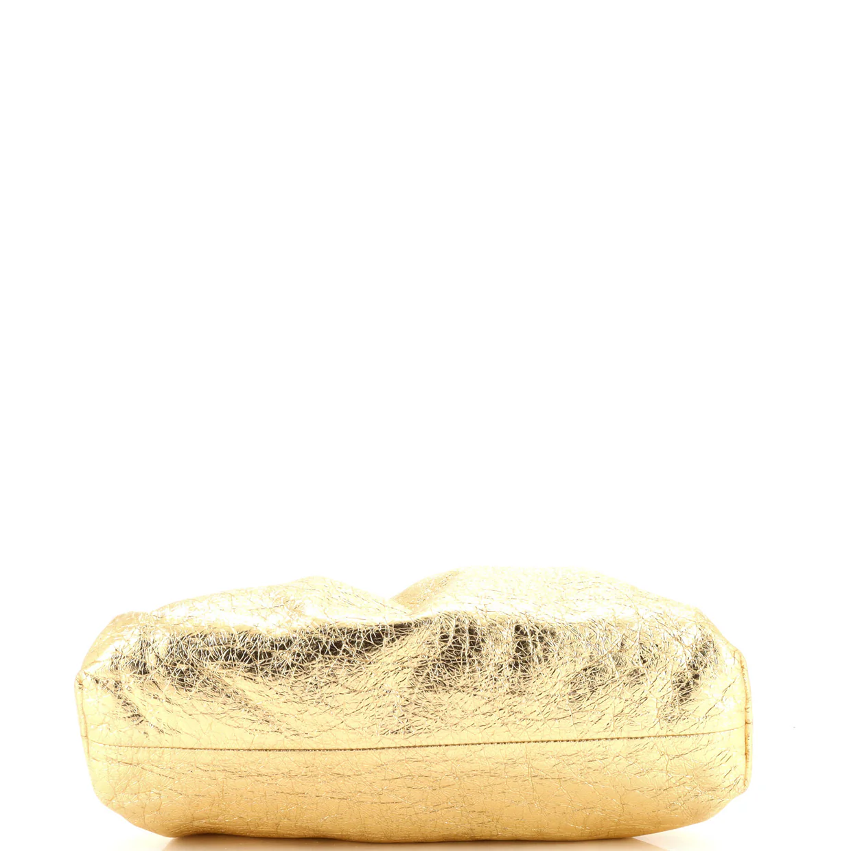 The Pouch Metallic Textured Leather - Deep Luxury