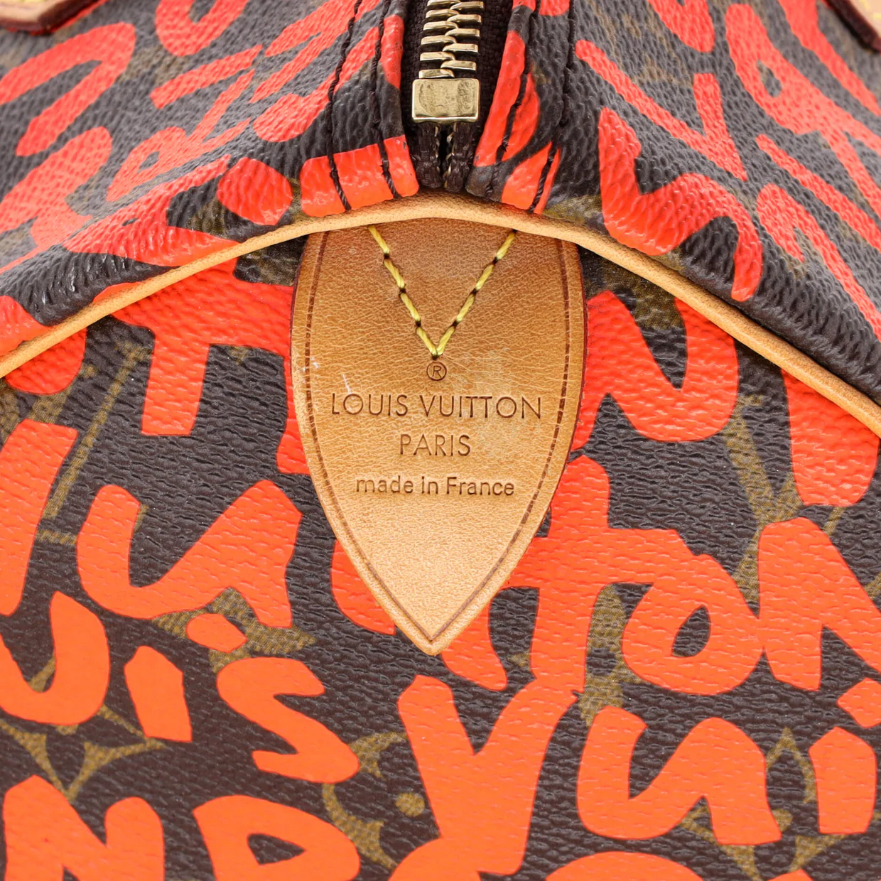 Speedy Handbag Limited Edition Monogram Graffiti 30 - Deep Luxury