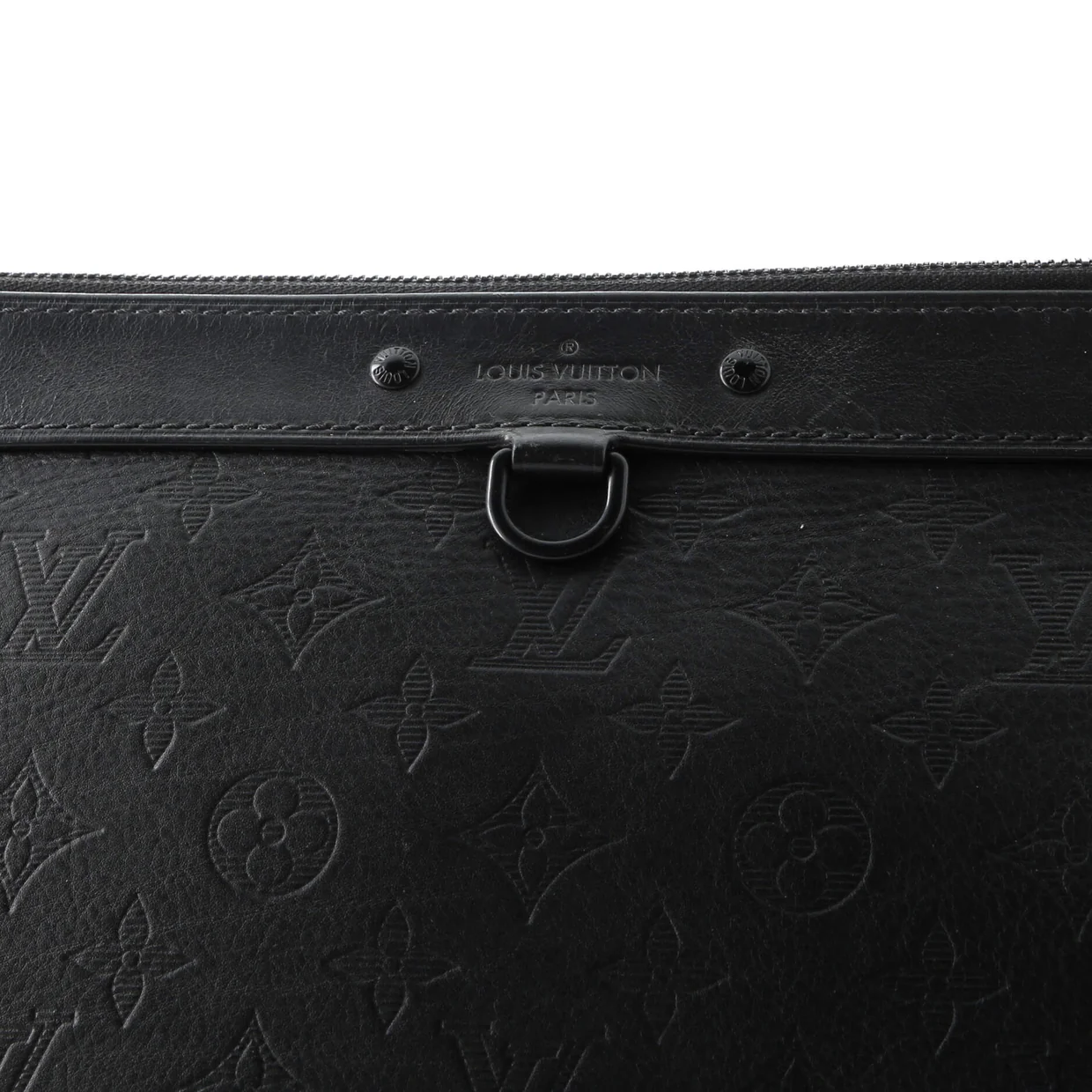 Discovery Pochette Monogram Shadow Leather GM - Deep Luxury