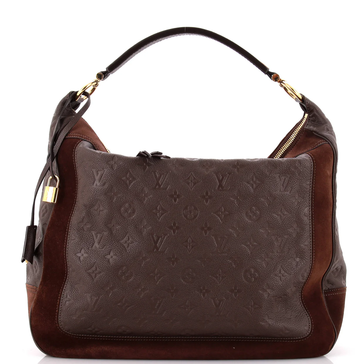 Artsy Handbag Monogram Empreinte Leather MM - Deep Luxury