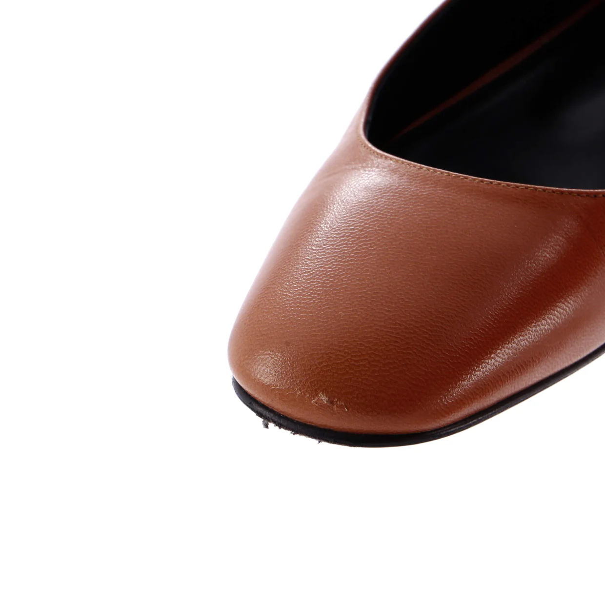 Women's Jane Flats Leather - Deep Luxury