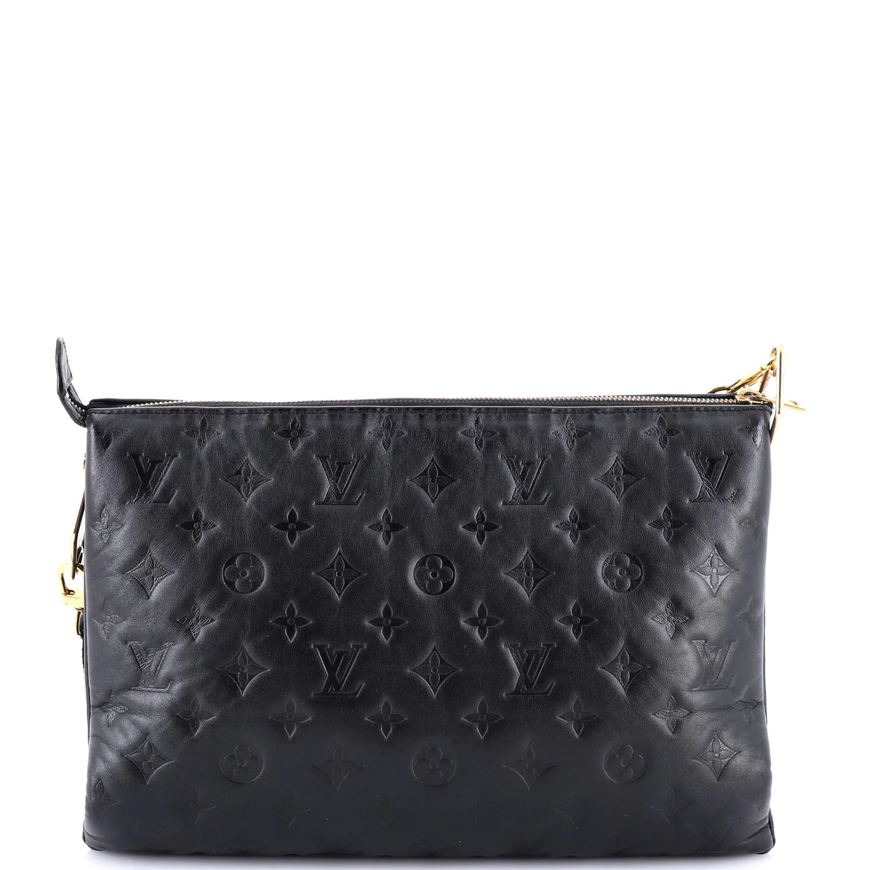 Coussin Bag Monogram Embossed Lambskin MM - Deep Luxury