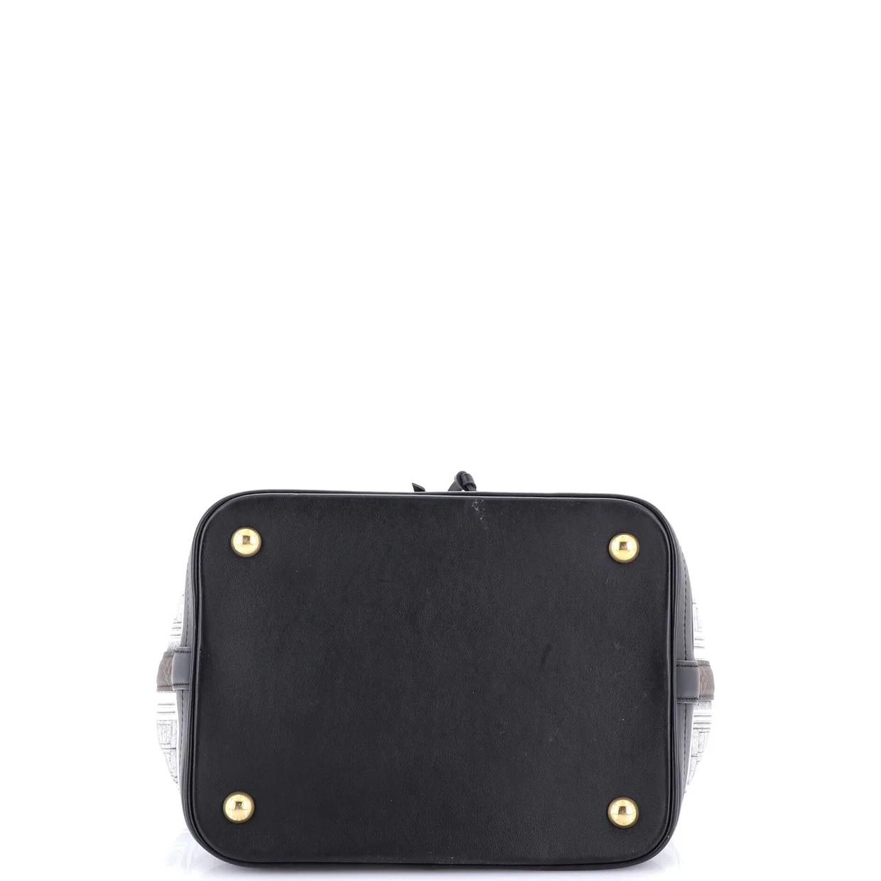 Noe Handbag Limited Edition Fornasetti Architettura Print Leather and Monogram Canvas MM - Deep Luxury