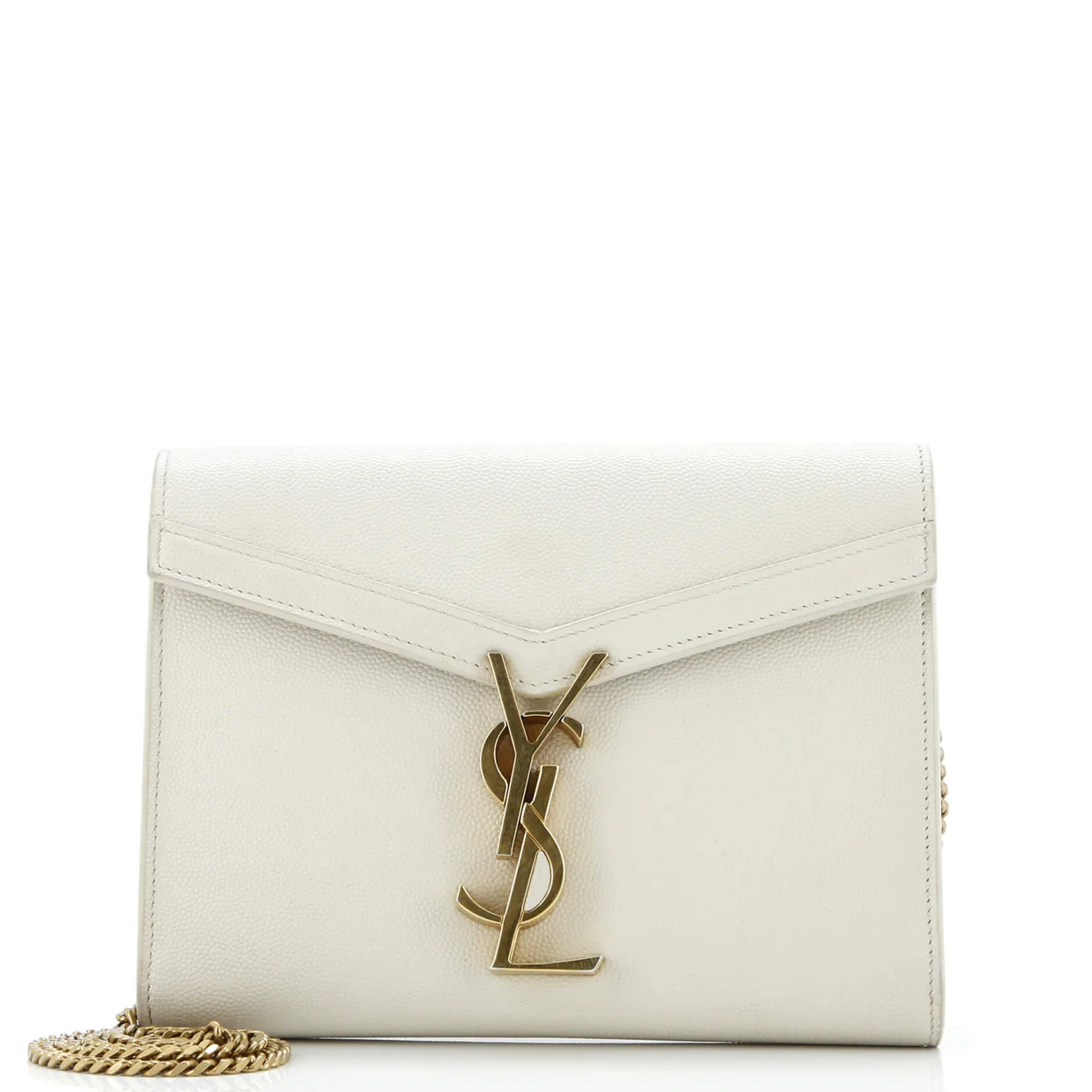 Cassandra Chain Wallet Leather Mini - Deep Luxury