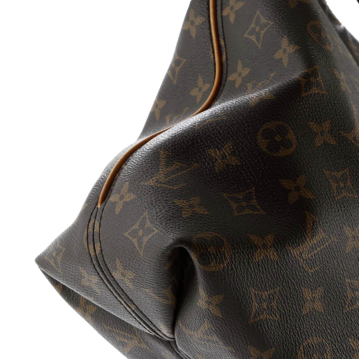 Sully Handbag Monogram Canvas MM - Deep Luxury