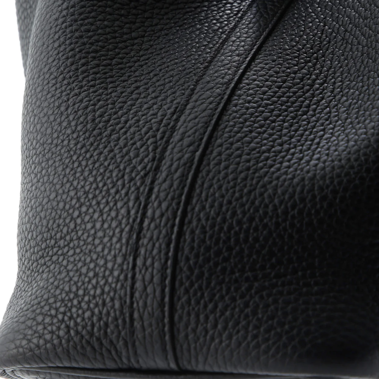 Monochrome Picotin Lock Bag Clemence PM - Deep Luxury