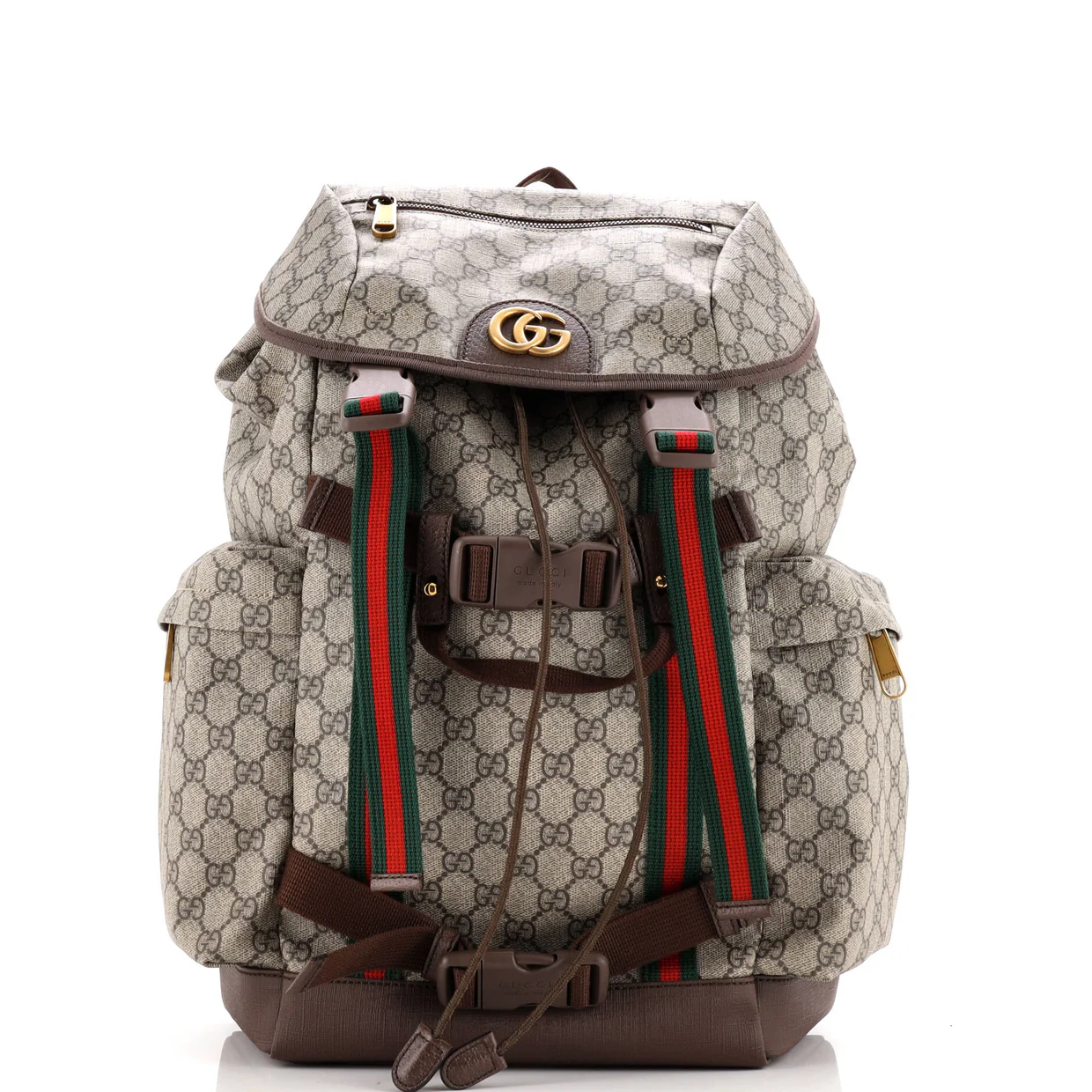 Skateboard Backpack GG Coated Canvas - Deep Luxury