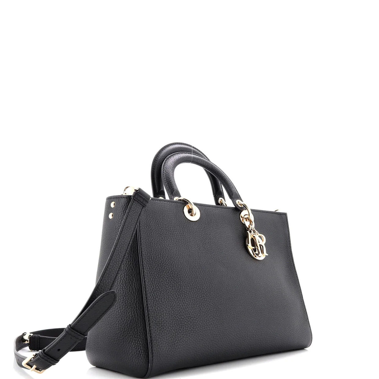 Lady D-Sire Bag Leather Large - Deep Luxury